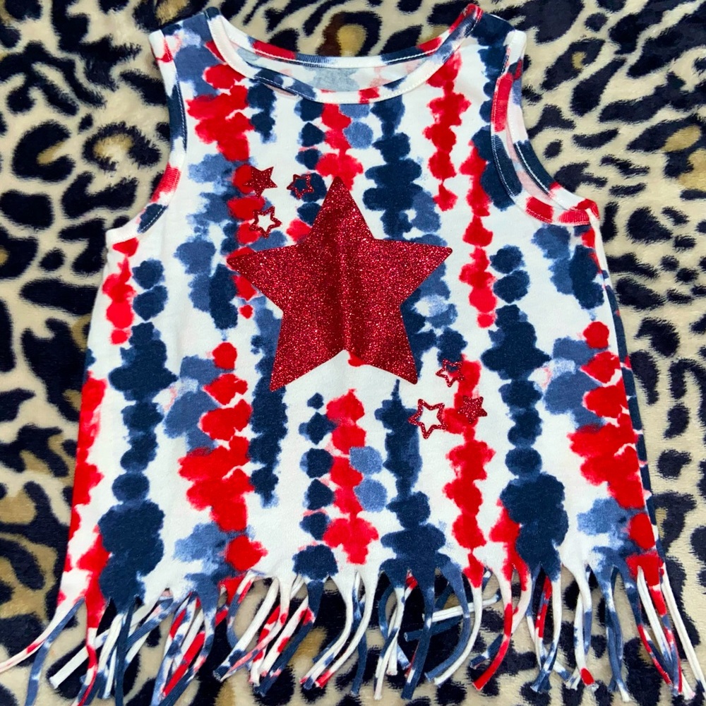 Patriotic Shirt for 4th of July! 🔴🔵